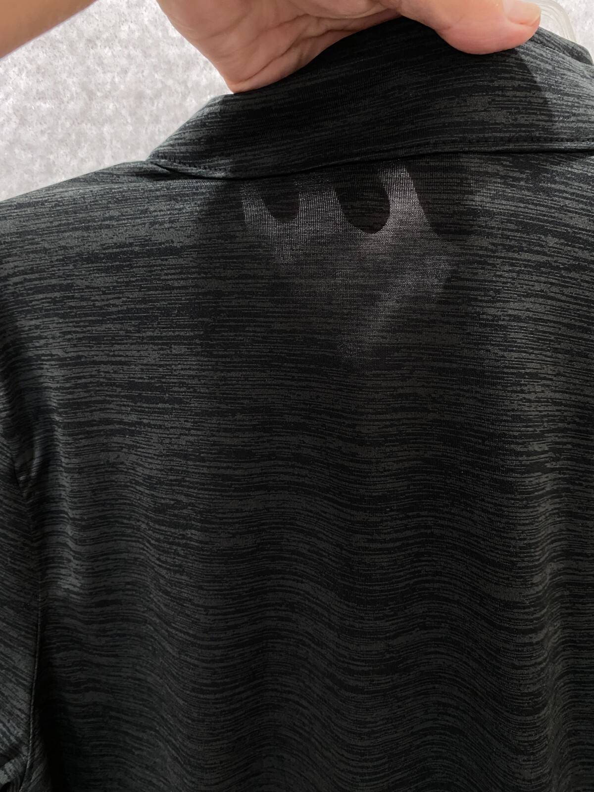 Augusta Sportswear Athletic Top Men's M Black 1/4 Zip Long Sleeve Semi Sheer gallery