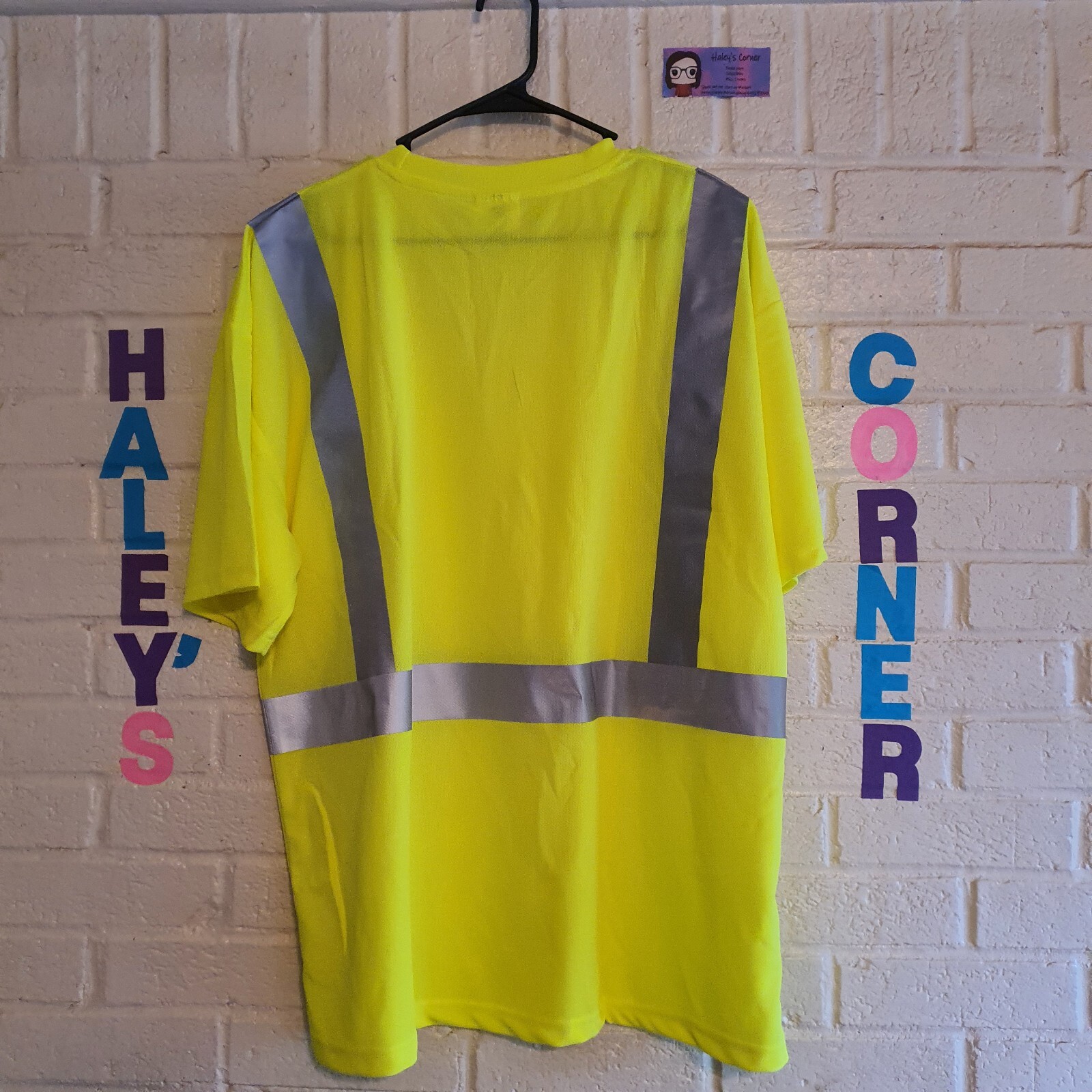 RADIANS Rad Wear Ansi Class 2 Hi Vis Green Safety T-shirt 2xl gallery