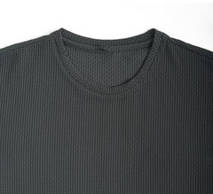 Men’s Full Size Textured T-Shirt Size Medium color Forest Green