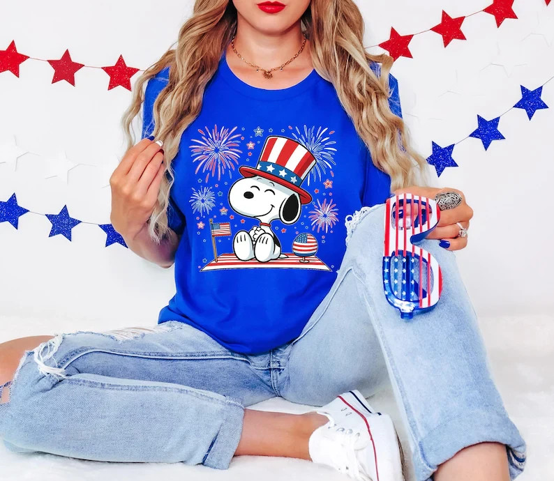 Snoopy 250th Anniversary Shirt, Peanuts Patriotic Tee, USA 250 Shirt 2026