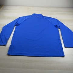Under Armour Shirt Mens Large Blue Quarter Zip Loose Fit Outdoor Performance