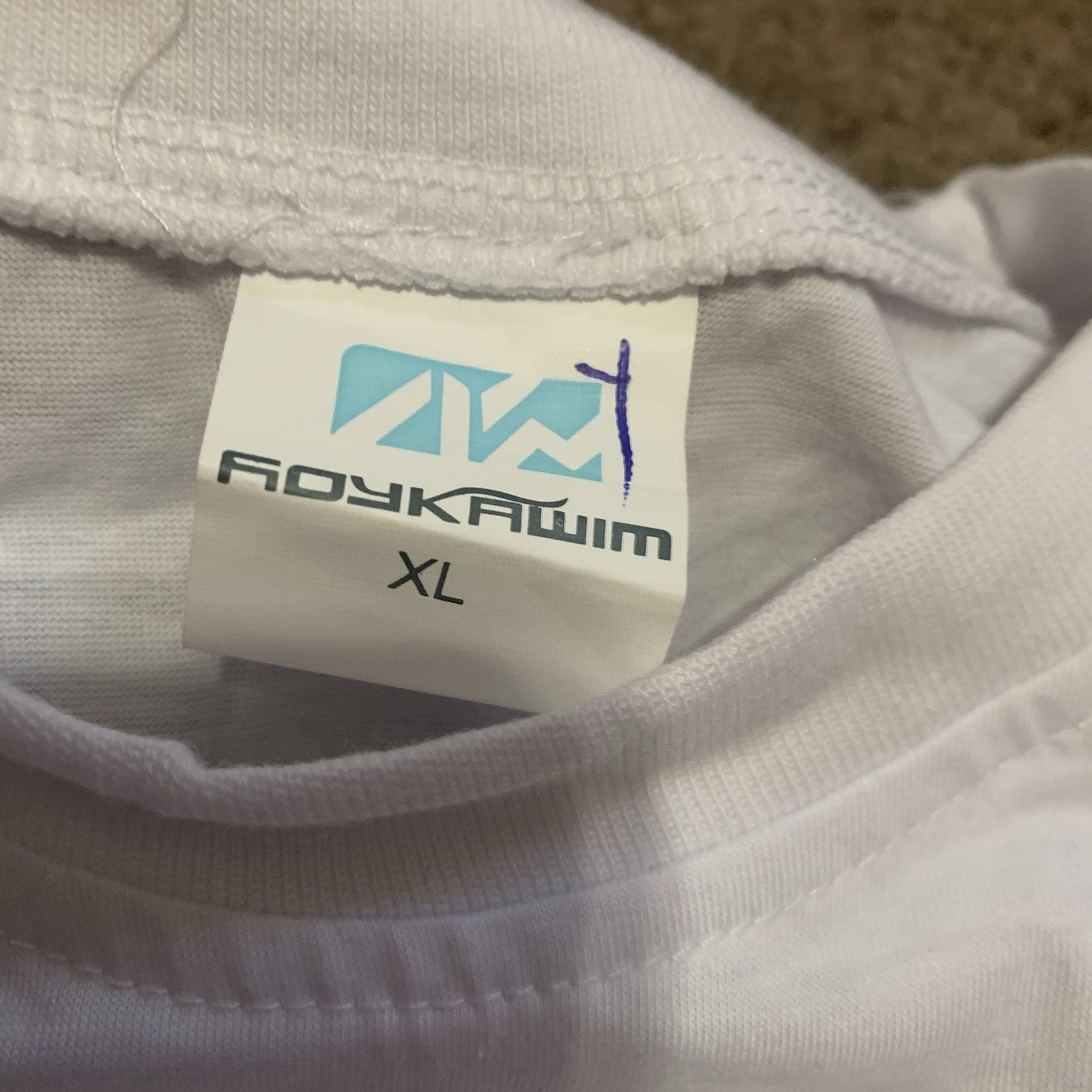 Mens White Ghana T-shirt Size XL Hoyk Awim Cotton gallery