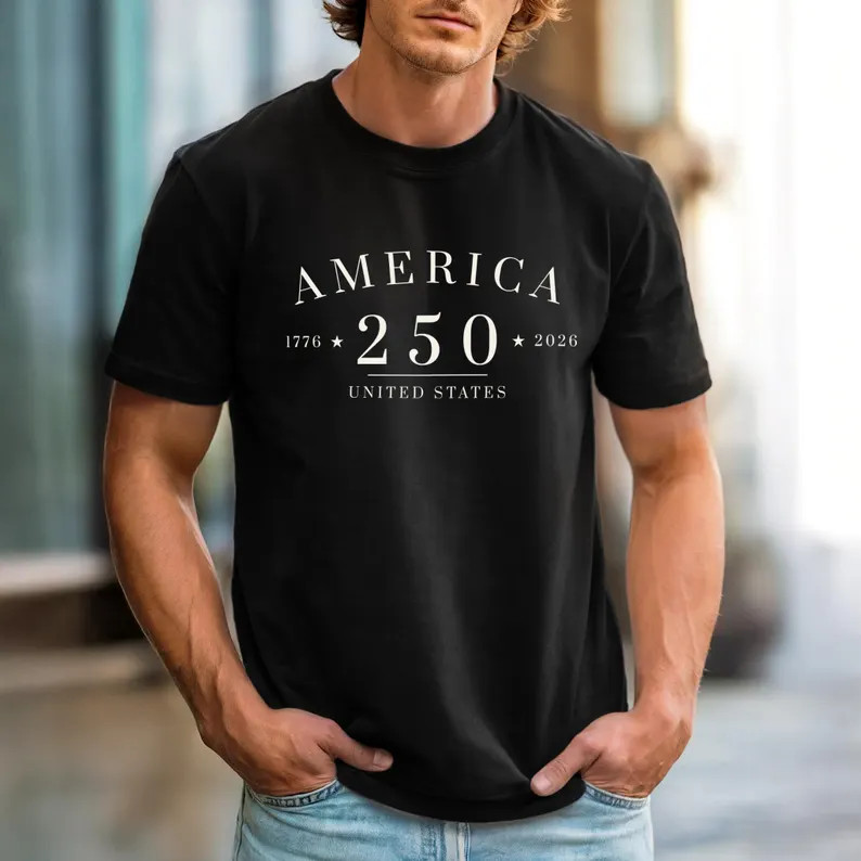 America 250 Anniversary Shirt, USA Freedom Graphic Tee gallery
