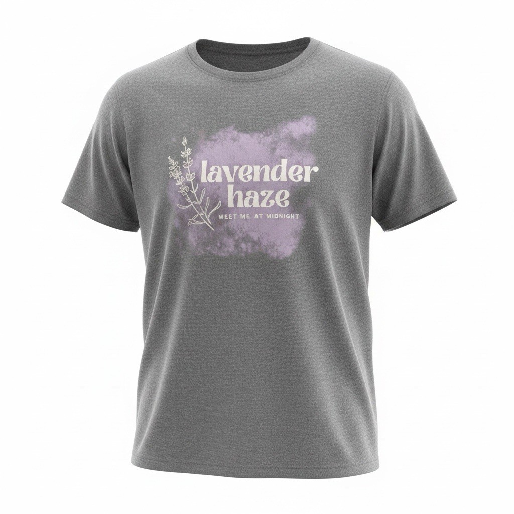 Lavender Haze Album Meet Me at Midnight Women's Shirt T-Shirt Music Lover, XXL gallery