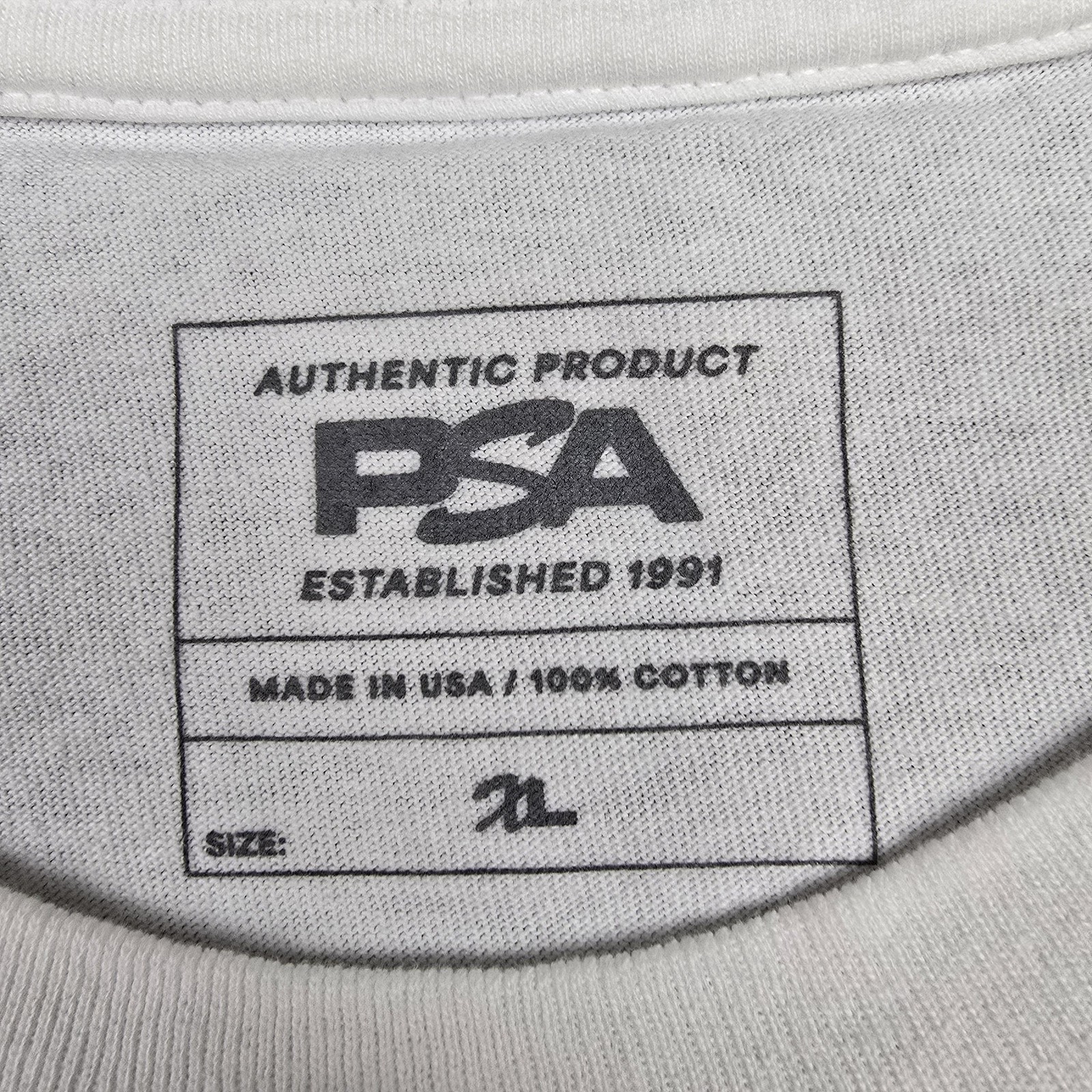 PSA Shirt Mens XL White Los Angeles Five-Time Champ Basketball Graphic Tee USA gallery