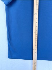 Duluth Trading Alaskan Hardgear Wildwick Short Sleeve Crew shirt Blue Sz XL