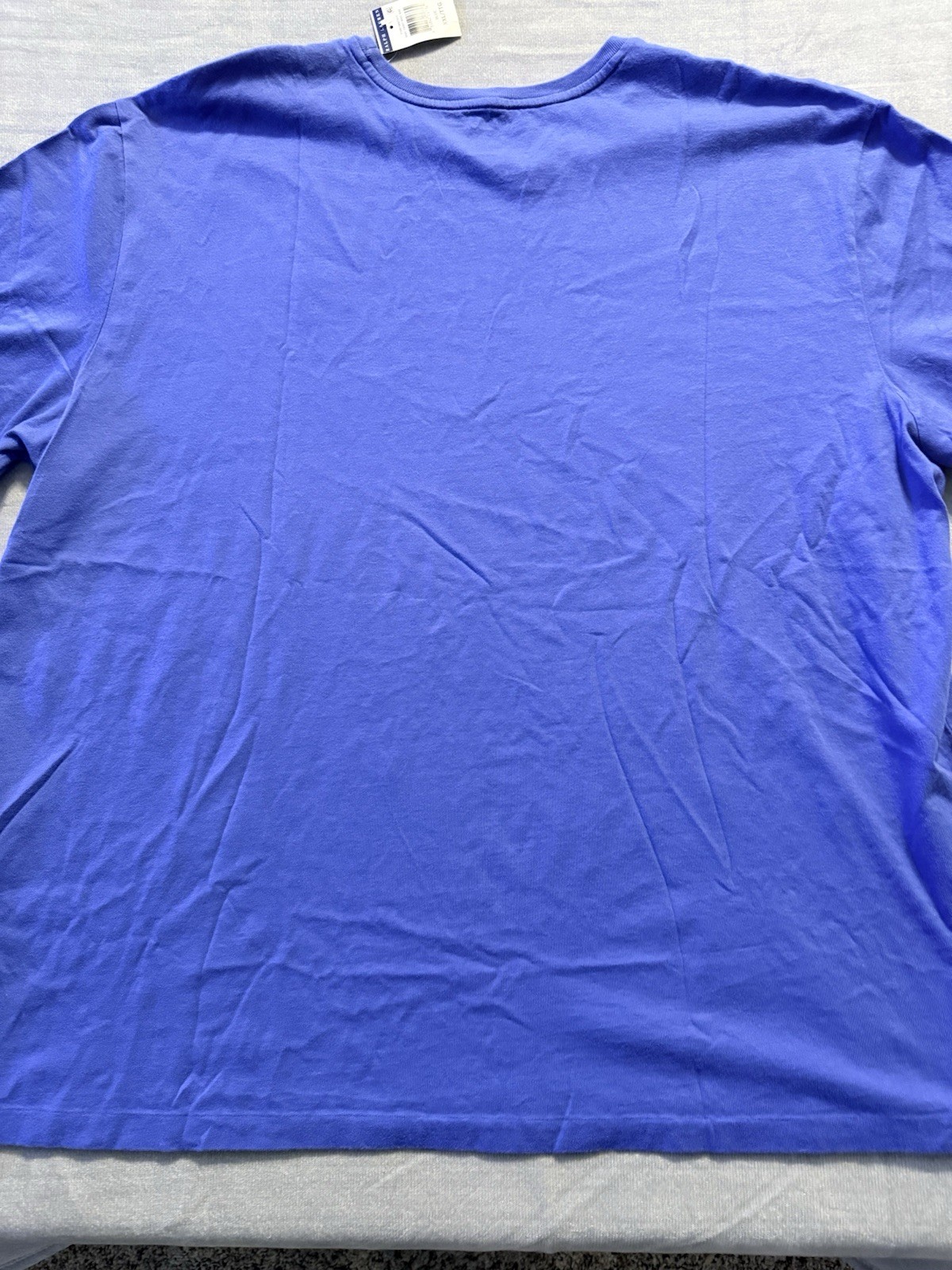 Polo Ralph Lauren Men Classic Fit Blue Crewneck T-Shirt Fit Tee Pull-On Size 2XL gallery
