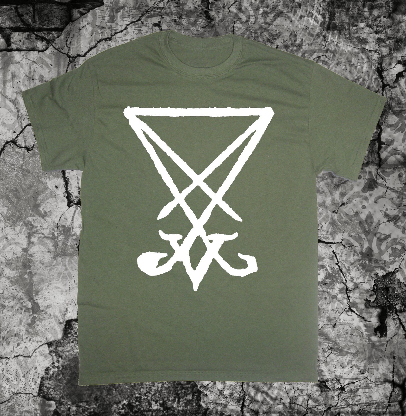 Sigil of Lucifer Shirt - Baphomet Pentagram Satanic Occult Gothic Goat of Mendes gallery
