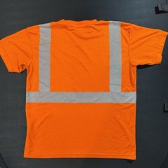 Cornerstone Men’s M Short Sleeved Pocket T-Shirt w/ Reflective Tape S194