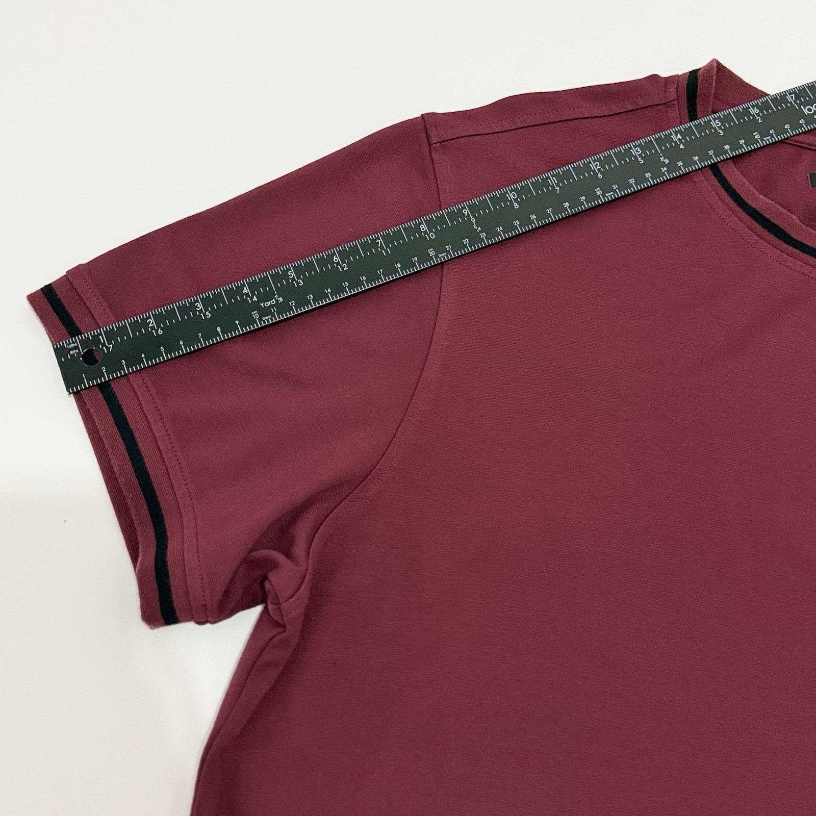 Alfani Stretch Crewneck T-Shirt in a burgundy/maroon Sz-XXL gallery