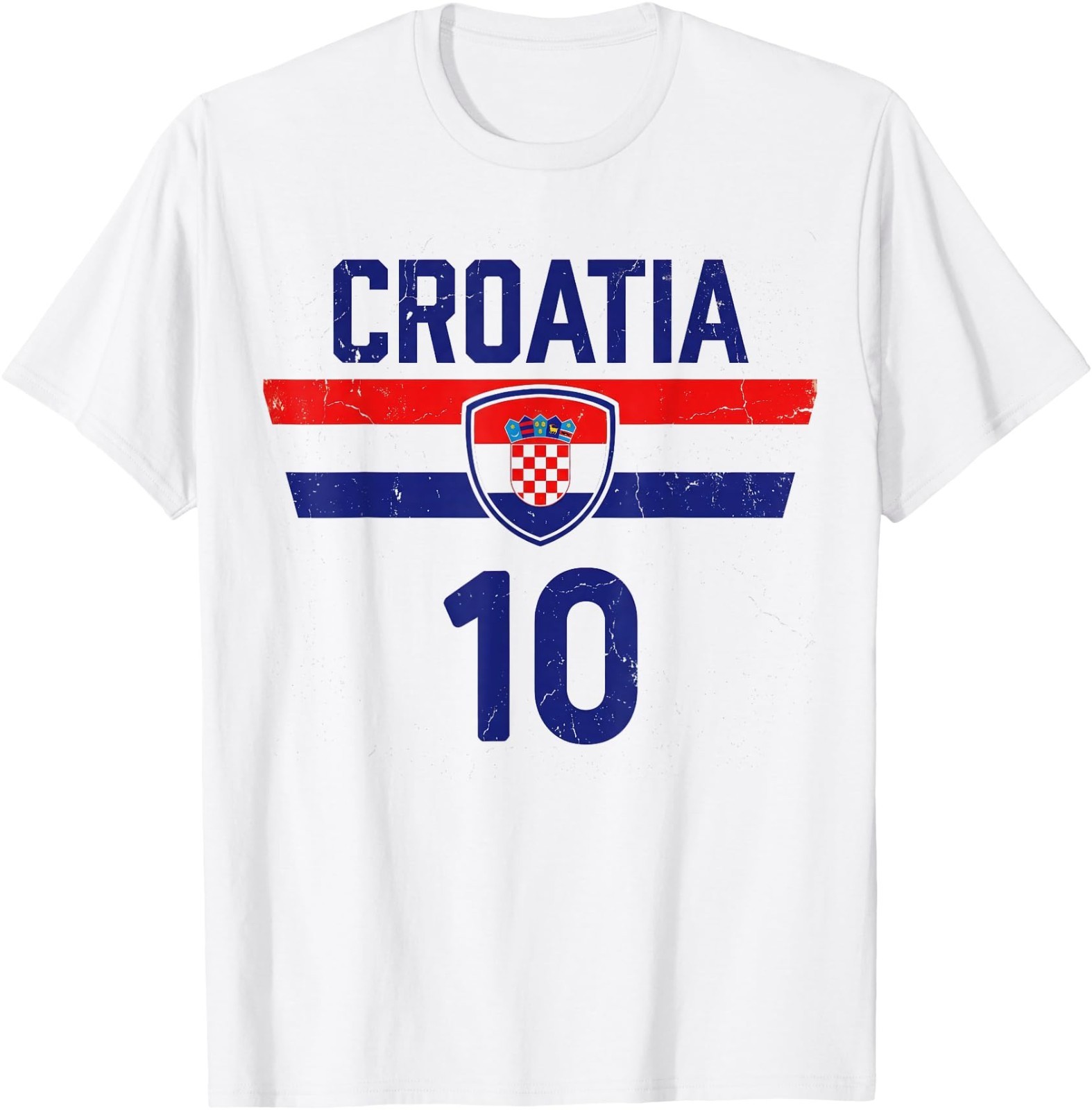 Croatia Tshirt Hrvatska Flag Zagreb Croatian Jersey Retro T-Shirt gallery