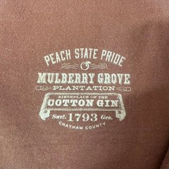 Georgia Peach State Pride Mulberry Grove Pink/Brown Long-Sleeve Men’s L