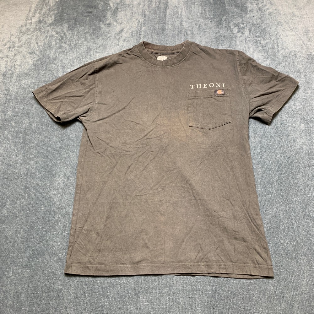 Dickies Theoni T Shirt Mens Small Gray Cotton Non Stretch Streetwear Outdoor Tee
