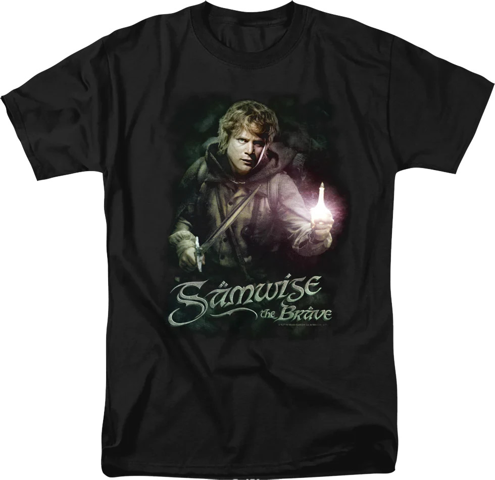 The Lord Of The Rings Samwise T-Shirt 180 GSM | 100% Cotton DTG Print