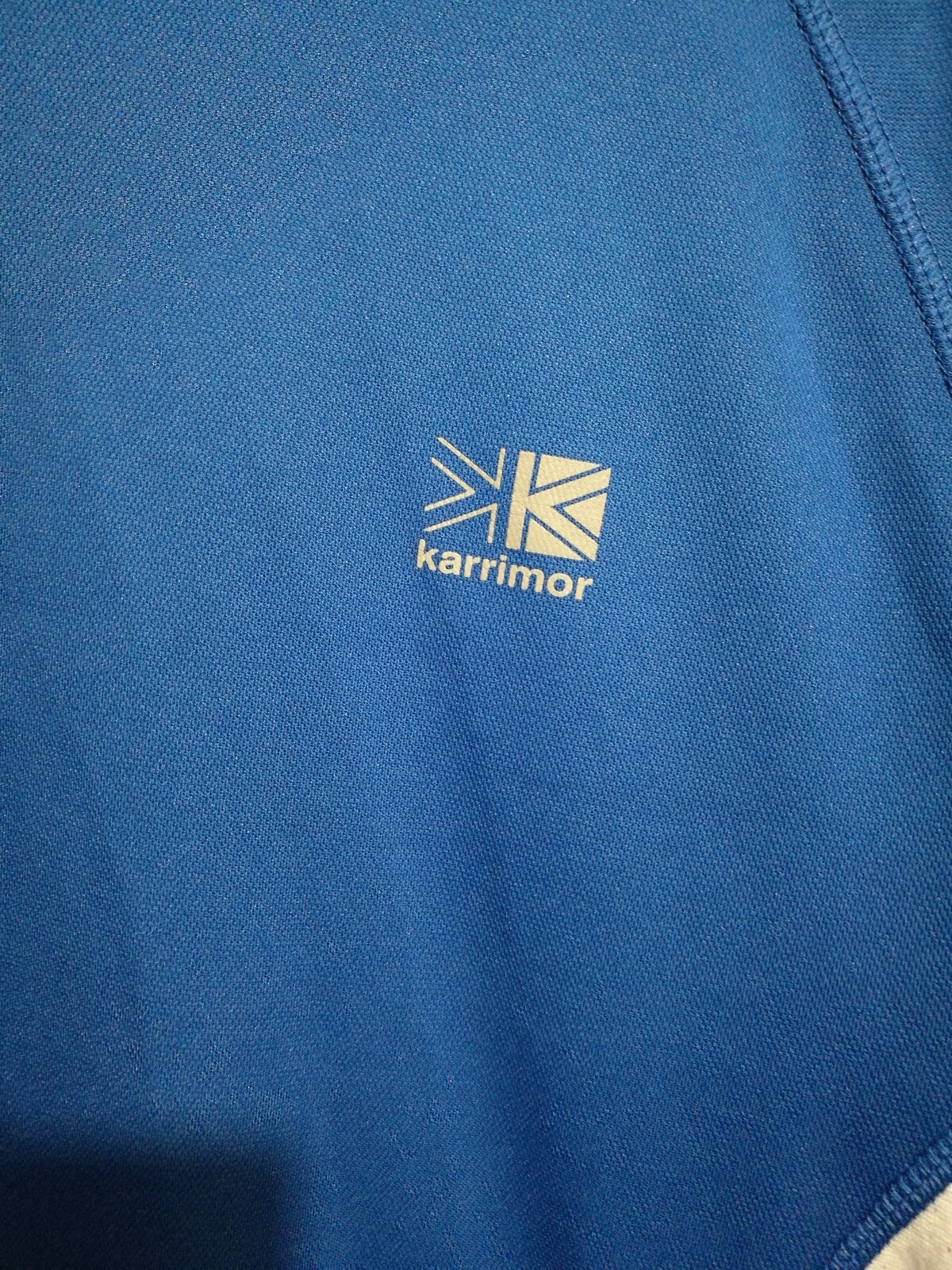 Karrimor run T shirt Mens small Blue Hiking Outdoors Walking Exercise running gallery