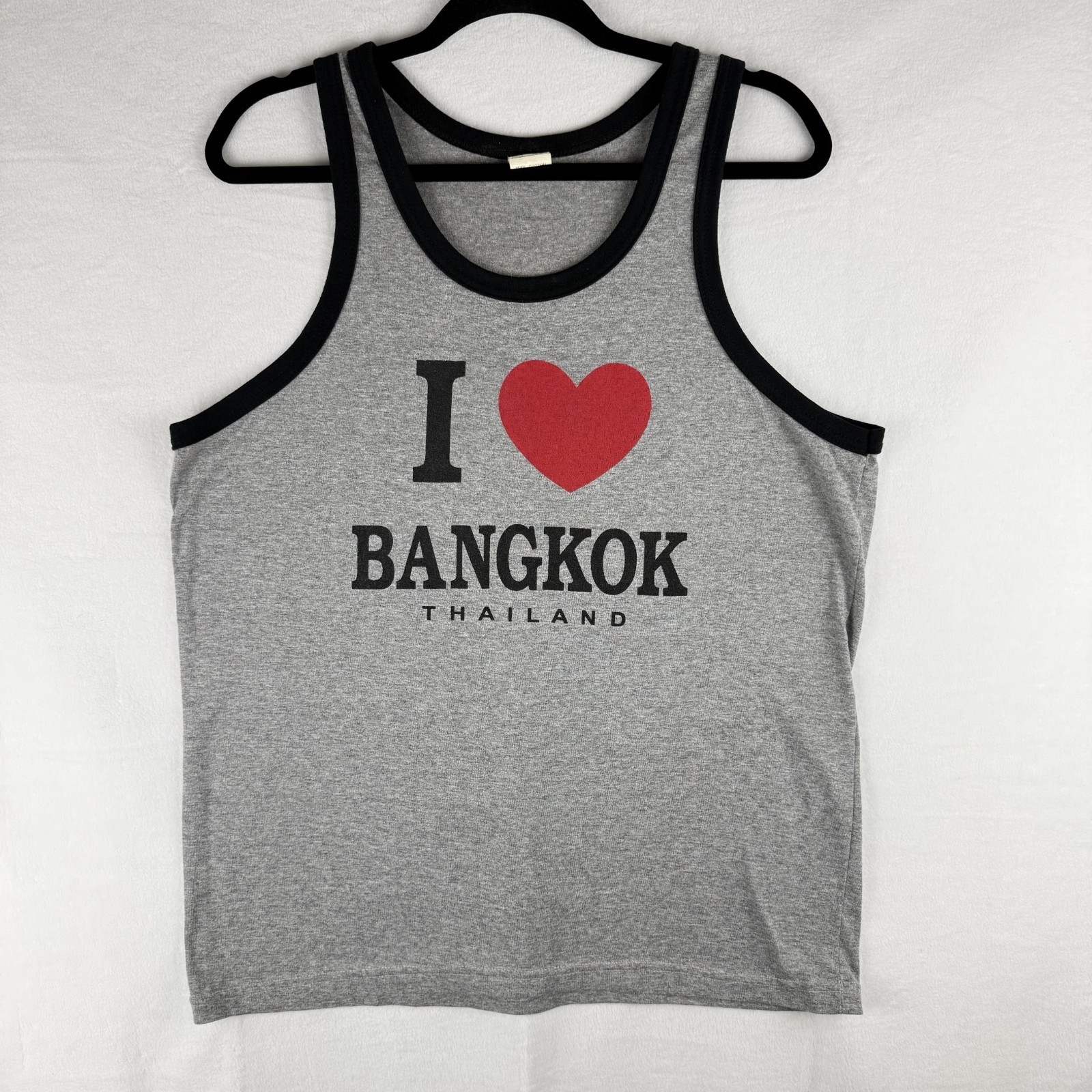 I Heart Bangkok, Thailand Tank Top, Large, Made in Thailand.