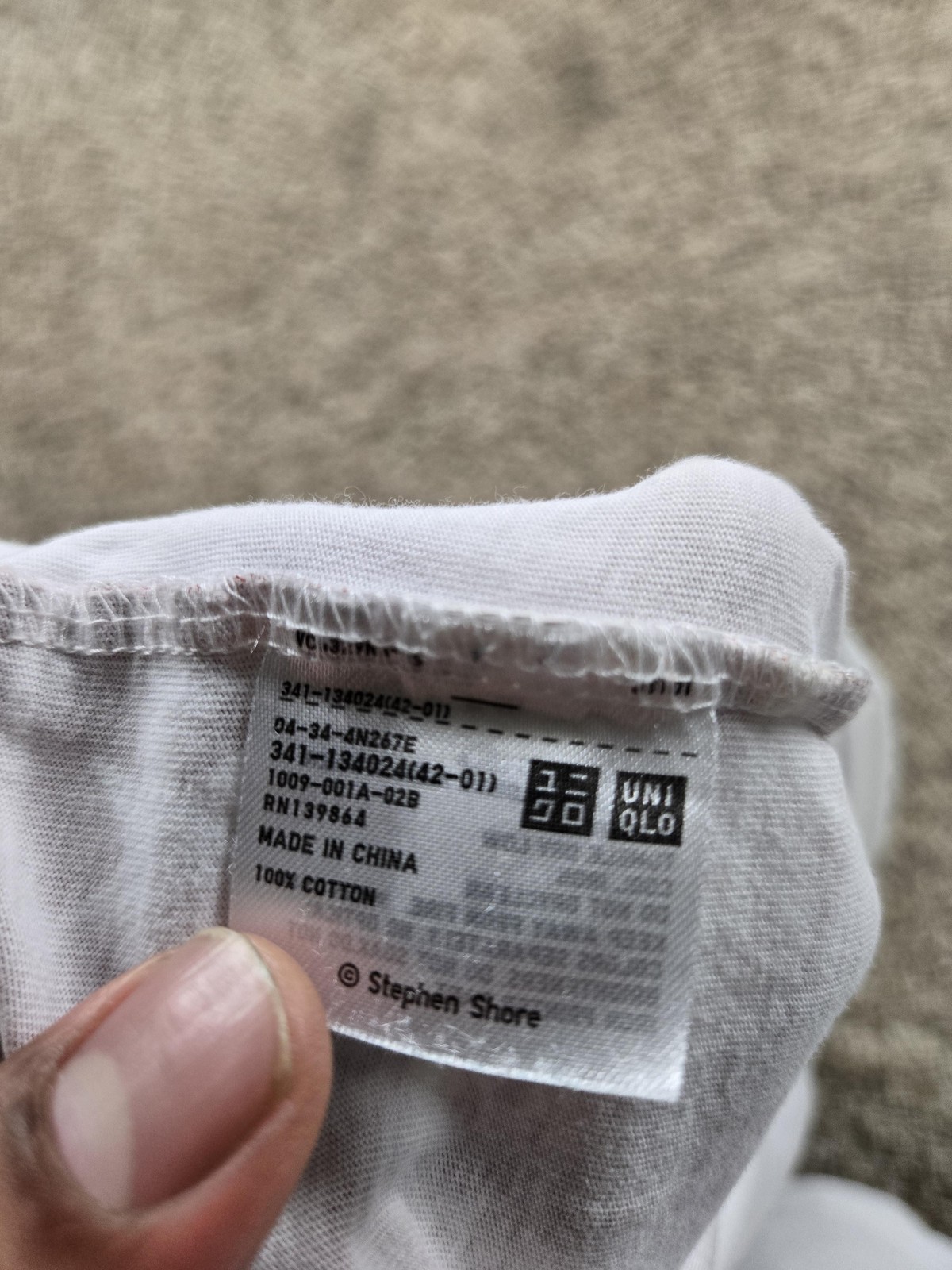 UNIQLO UT SPRZ NY Stephen Shore Shirt Mens Small White Photo Graphic Stars Tee gallery