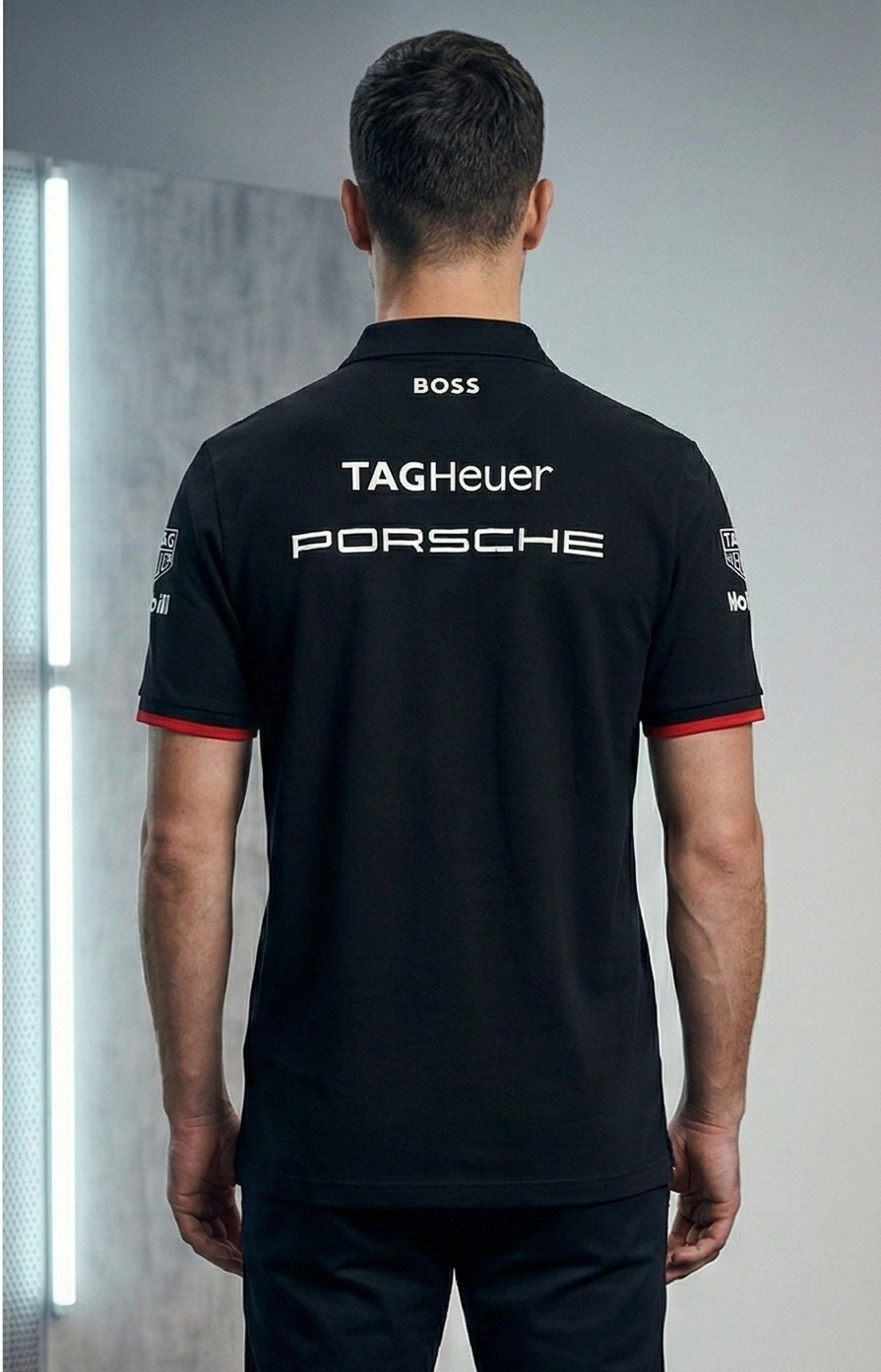 Porsche Motorsport Formula E Team Polo Black DDP (NO US CUSTOMS FEE) gallery