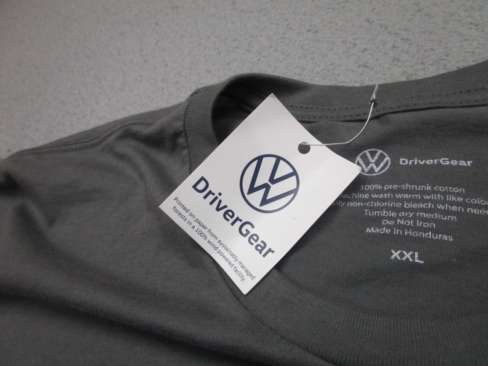 Volkswagen GTI Shirt Mens 2XL Gray Stick Manual Driver VW MK7 MK6 Golf gallery