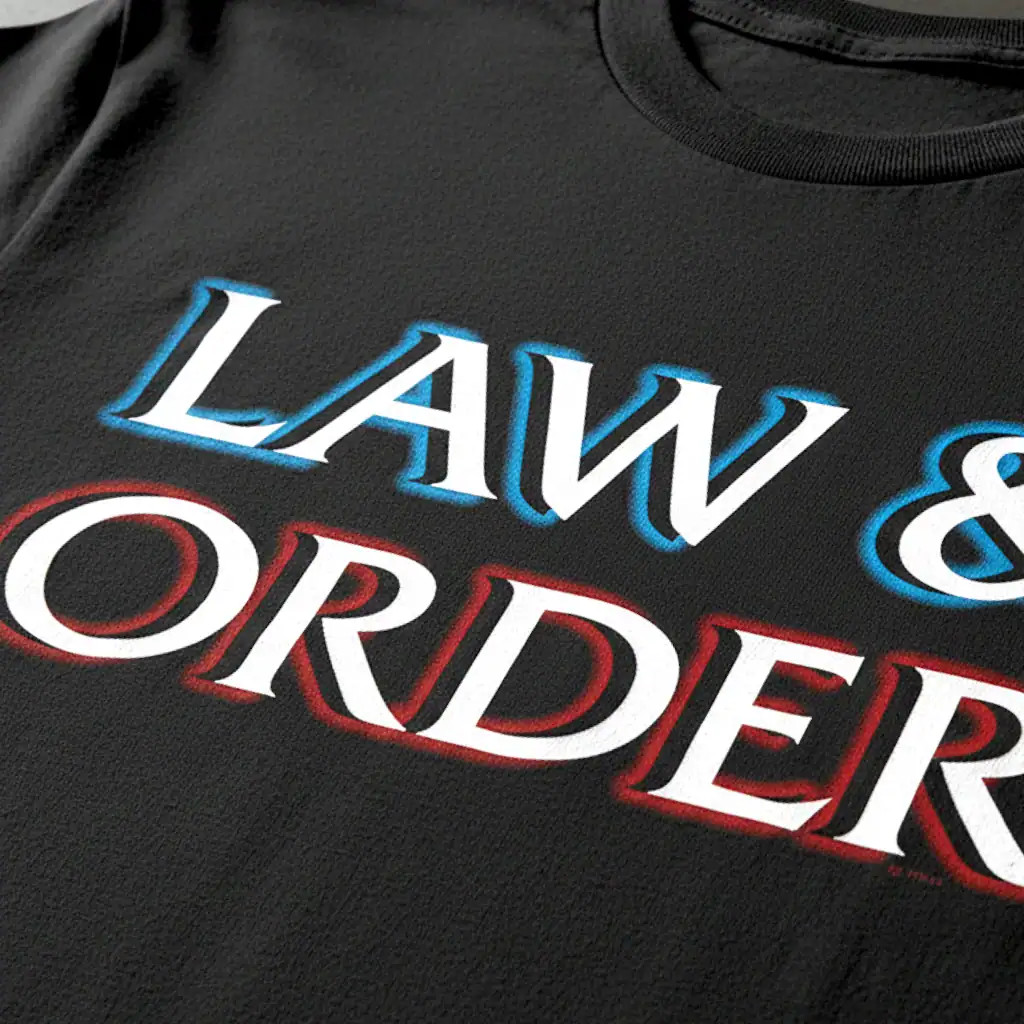 Law & Order Classic Logo Men's T-Shirt gallery
