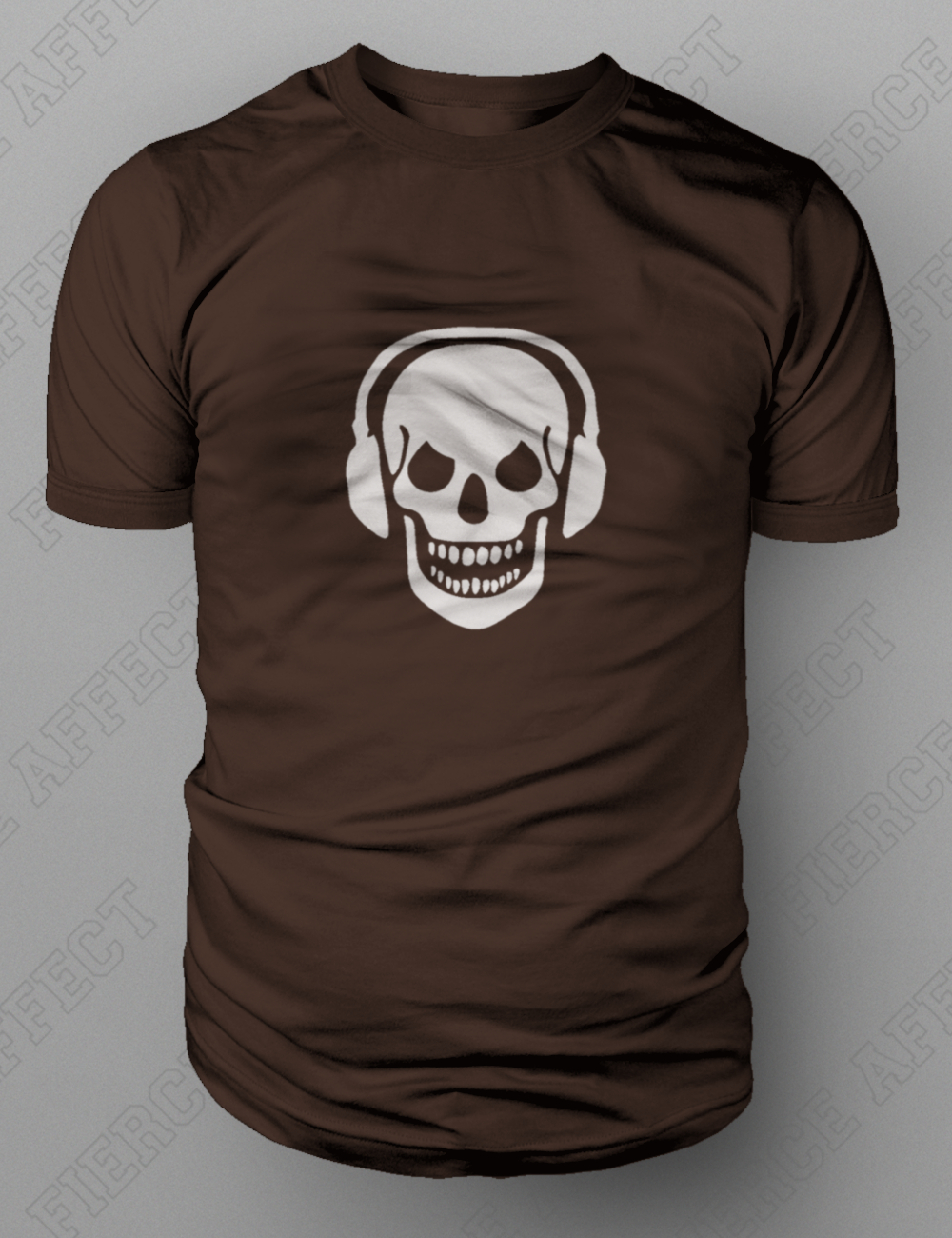 Skull And Phones DJ Clubbing Headphones T-shirt S-XXL FREE UK POST Death Zombie gallery