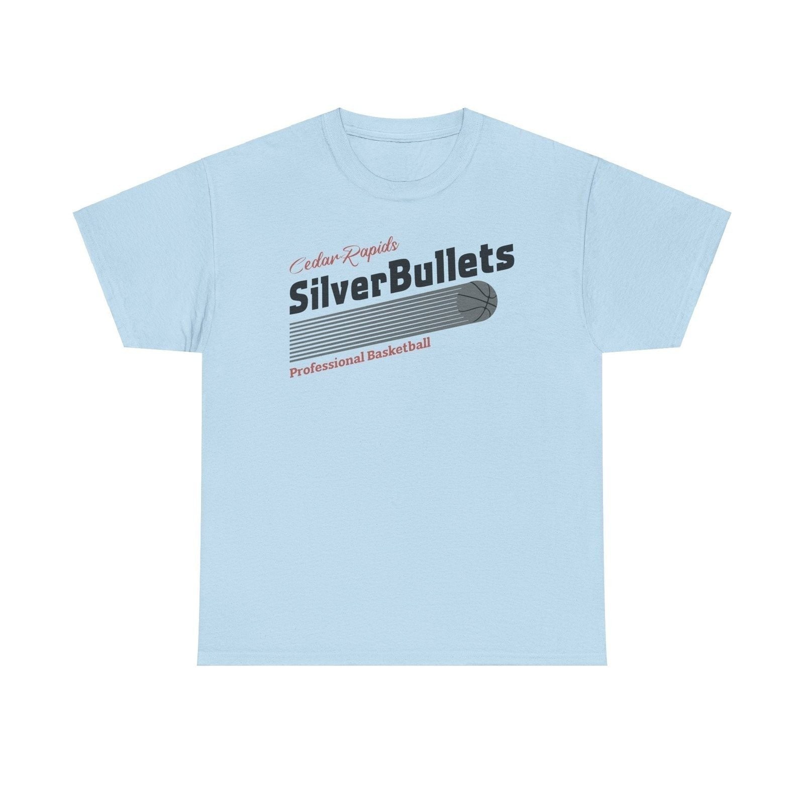 Cedar Rapids Iowa Silver Bullets CBA '88-91 T-shirt gallery