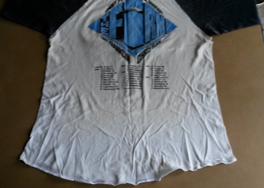 The Firm 1985 Tour T Shirt Jersey genuine vintage Jimmy Page Paul Rodgers L gallery