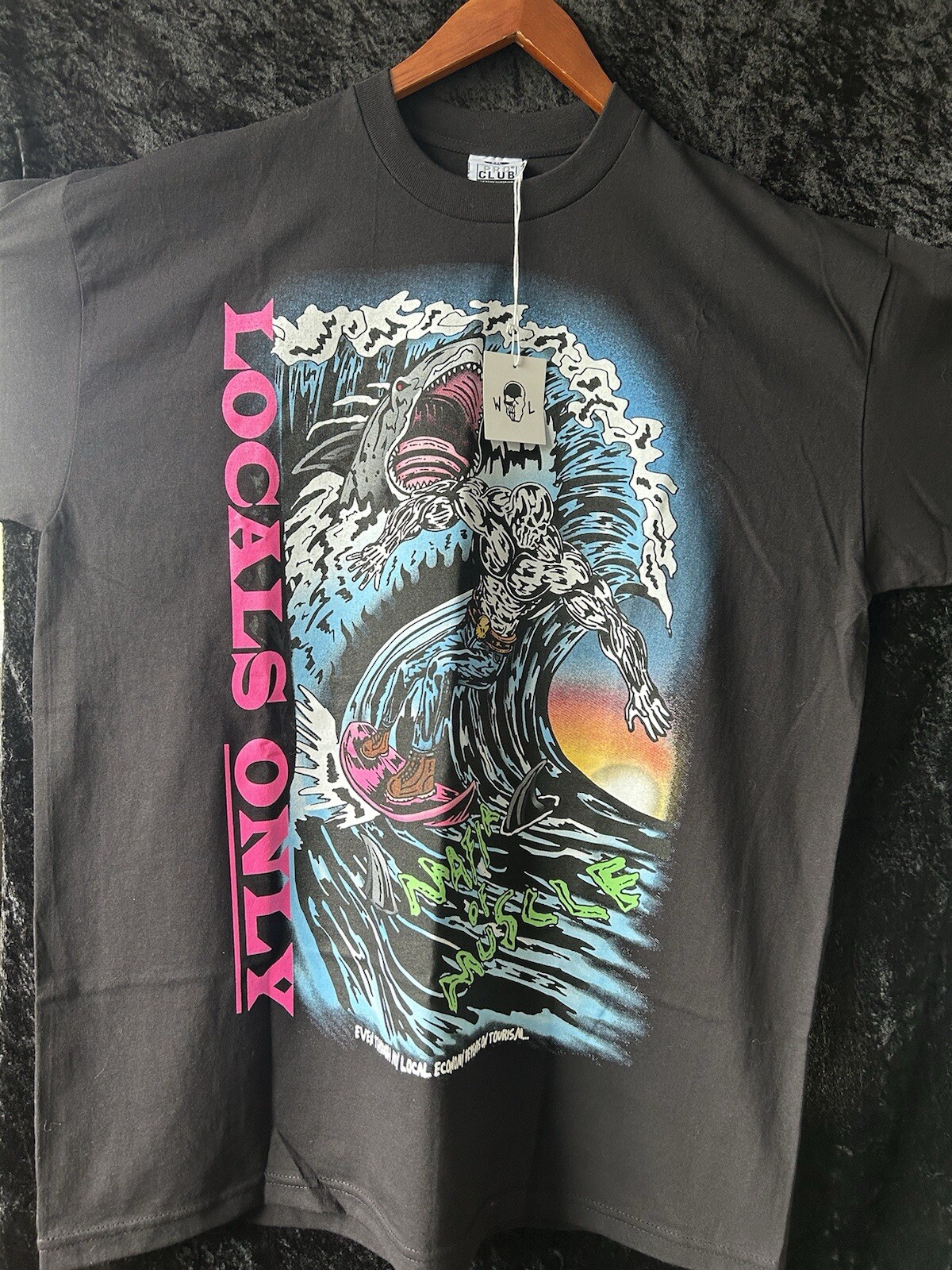 Warren lotas X MMM "Locals only"/ XL Brand New With Tags/ Pro Club Tee shirt gallery