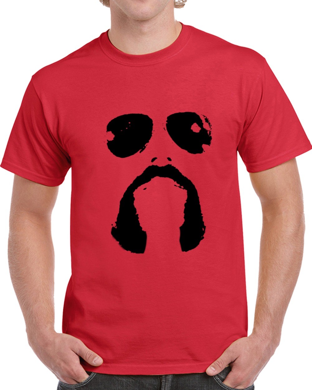 Classic Retro 80's Movie Over the Top Minimalist Bob 'Bull' Hurley T Shirt gallery
