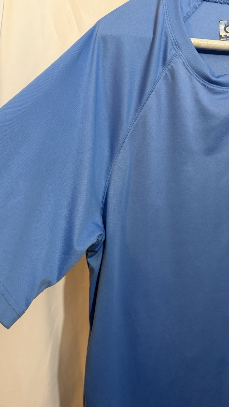 World Wide Sportsman Men’s Blue Fisherman Performance Tshirt Size L gallery