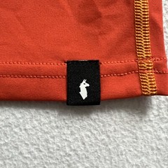 Cotopaxi Men Solid Orange Fino Tech Short Sleeve Performance Tee Shirt FLAW M