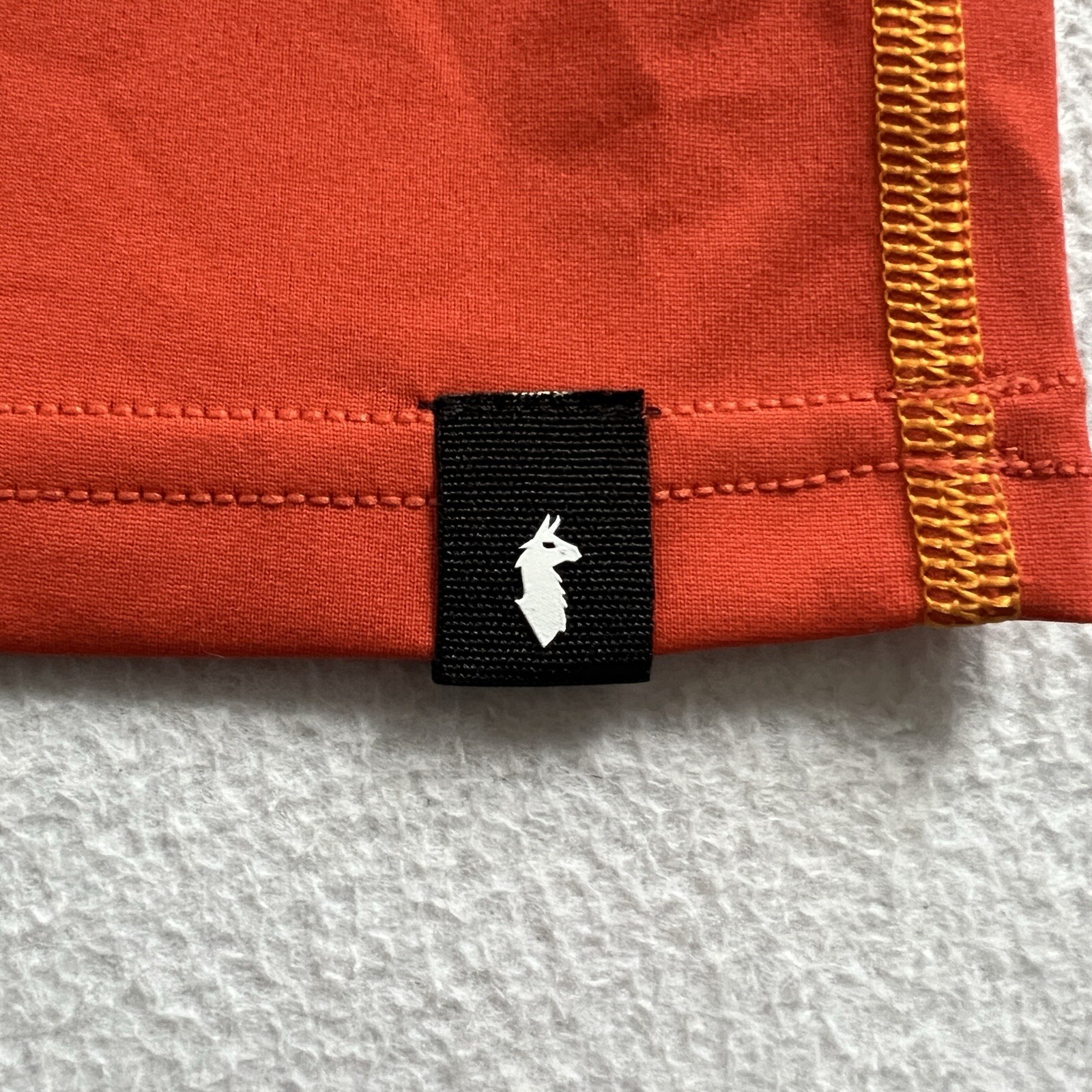 Cotopaxi Men Solid Orange Fino Tech Short Sleeve Performance Tee Shirt FLAW M gallery