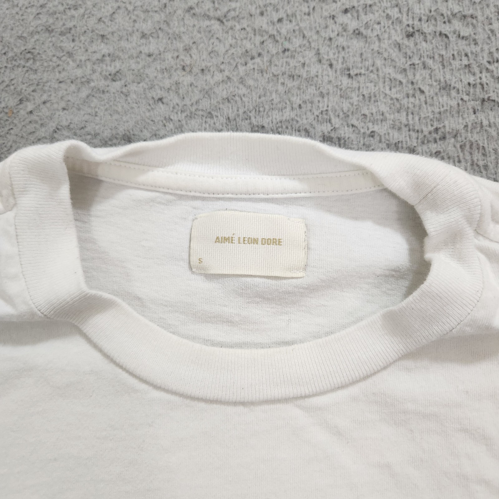 Aime Leon Dore T Shirt Mens Small White ALD Basketball Boards Olympic Games Tee gallery