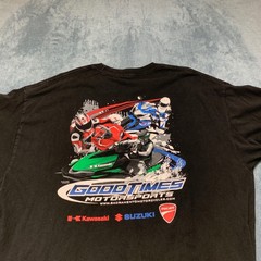 Alstyle Apparel & Activewear Good Times Motorsport T Shirt Men 2XL Black Graphic