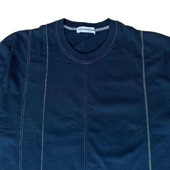ISSEY MIYAKE MEN 90s 98SS Multi Stitch Black T-Shirt L Vintage F/S