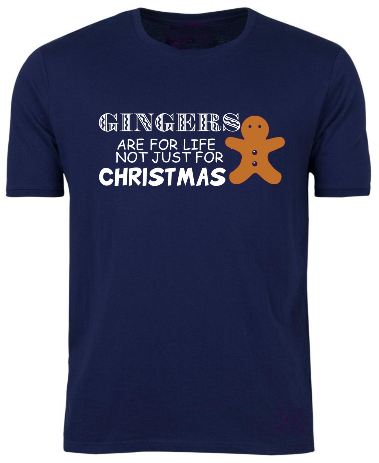 CHRISTMAS T-SHIRT / GINGERS ARE FOR LIFE / ADULT / PARTY / WORK / FUNNY / S-XXL gallery