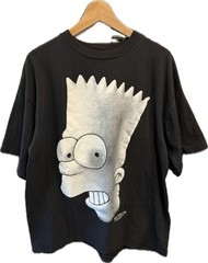 Vintage 1994 Bart Simpson Big Face T-Shirt Matt Groening The Simpsons Size XL