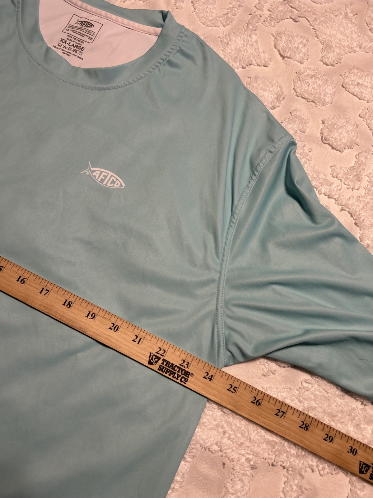 Aftco Shirt Men`s Size 2XL Performance Fishing LS Outdoor Lightweight (STAIN) gallery