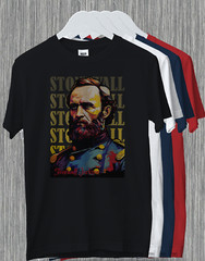 STONEWALL Jackson Old Jack Military General Civil War Confederate Gift T-Shirt