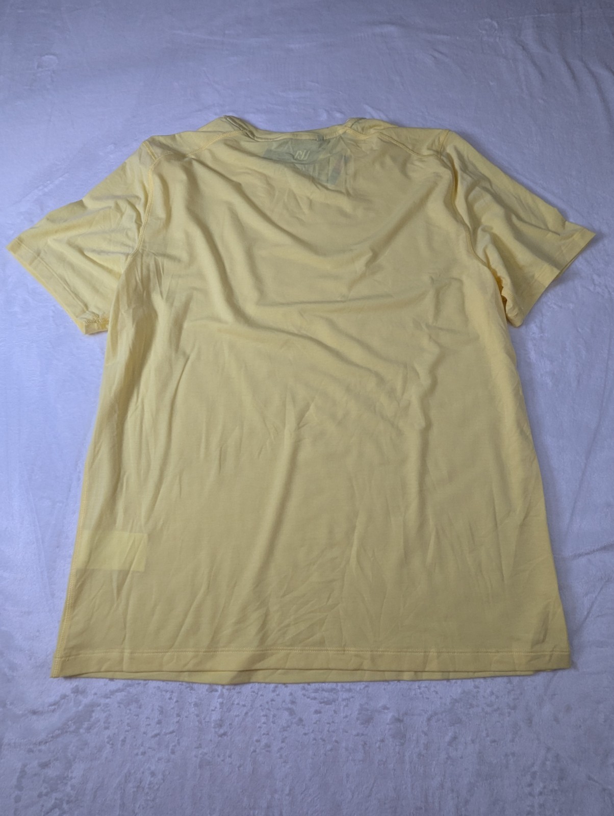 VRST Men’s Size Medium Icon Short Sleeve T-Shirt Yellow Blaze Heather Soft NWT gallery