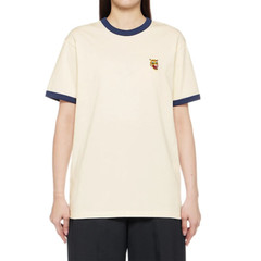 Onitsuka Tiger GRAPHIC TEE 100% Cotton Bi-color Design Bio-finished JAPAN NEW