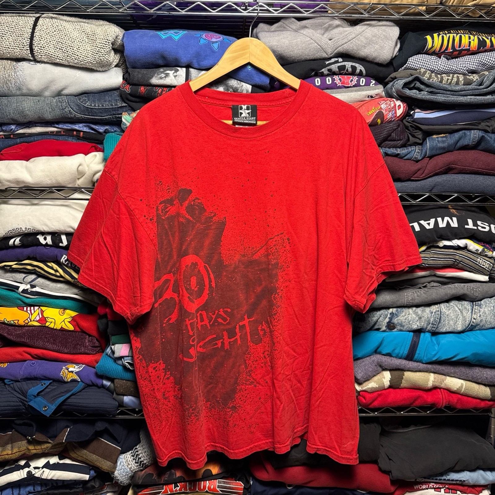 30 Days Of Night Shirt Movie Promo Graphic T Shirt Size L 2007 Y2K Horror gallery