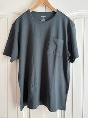 Bonobos Short Sleeve Slate Blue Soft Everyday Pocket Tee Men’s Size L NWOT
