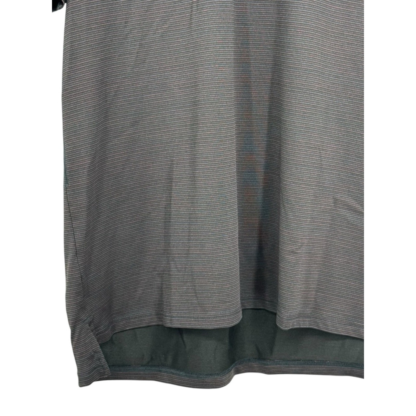 Champion Power Core XL Poly/Nylon/Spandex Black/Pink Micro Striped SS T-Shirt gallery