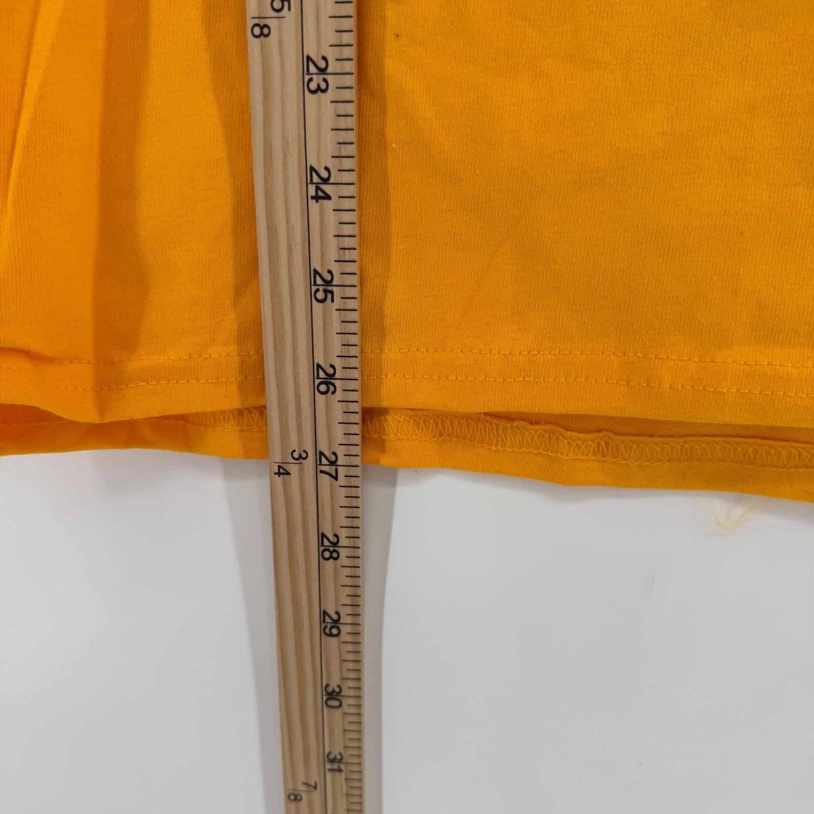 NWT The Marathon Clothing Crenshaw Tee Yellow Blue Short Sleeve Small TMC gallery