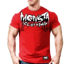Monsta Clothing Bodybuilding Brutal Gainz Graphic Mens Soft T Shirt ALL SIZES