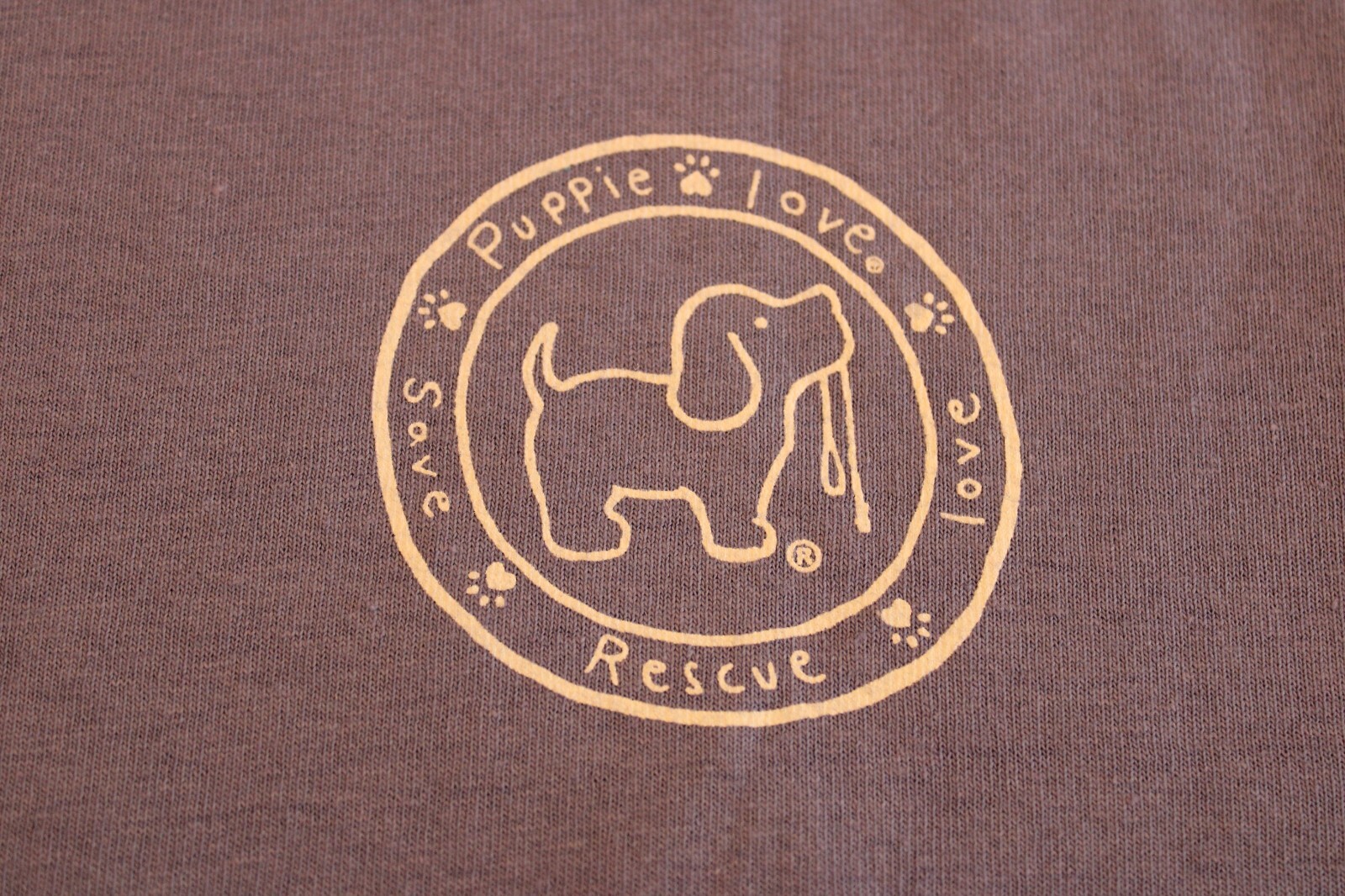 Puppie Love Purse Pups Short Sleeve T-Shirt - Purple, NEW gallery