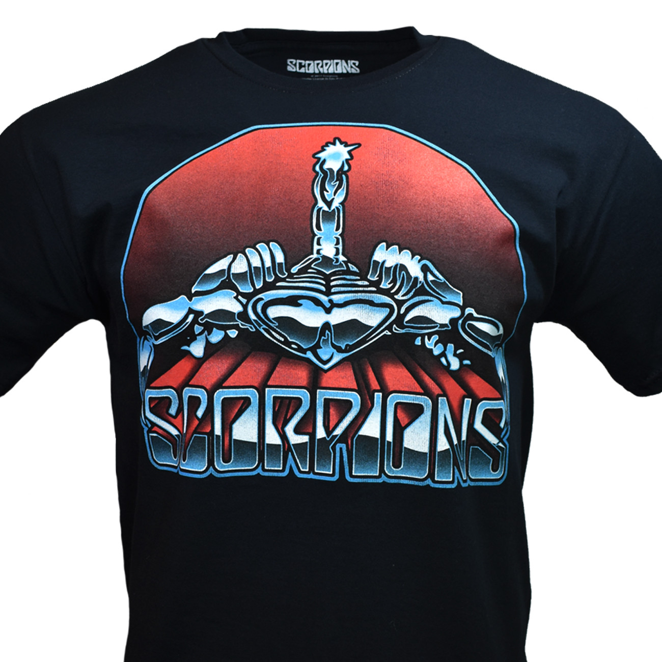 SCORPIONS Mens Tee T Shirt Heavy Metal Band Rock Music S Sleeve Tour BLACK NEW gallery