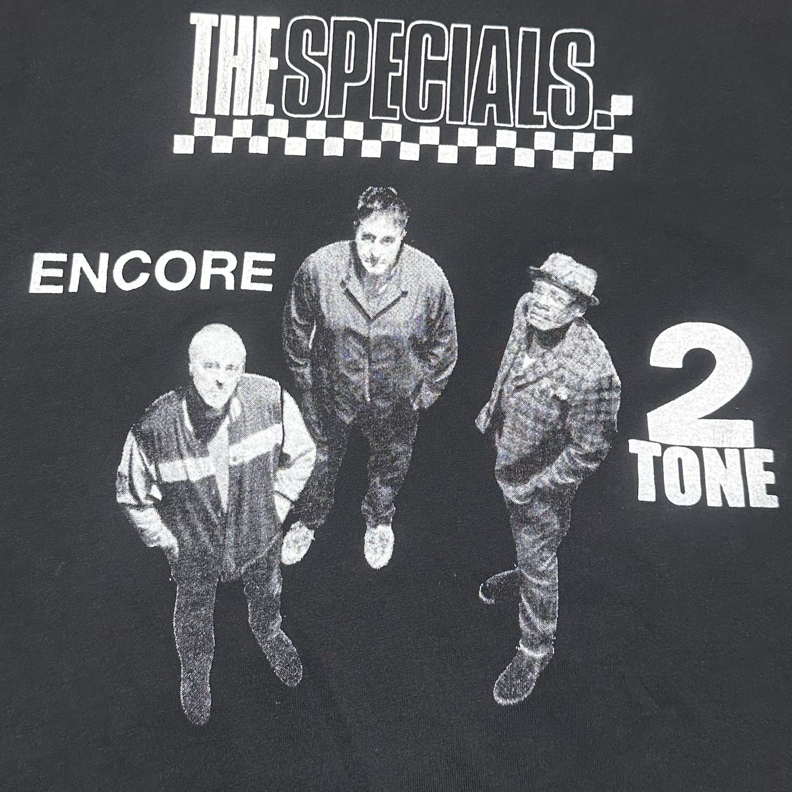 The Specials Encore 2 Tone Ska Punk Band Tour Men's T-Shirt 2 Sided M gallery