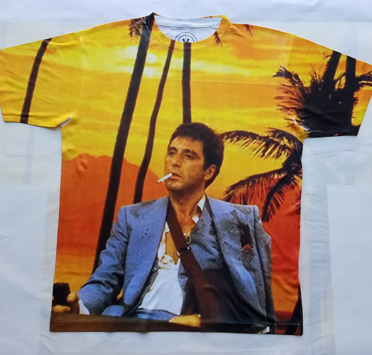 Scarface Frank's Office T shirt Miami south beach 80s tony montana gallery